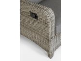 Кресло плетеное с подушками Garden Relax Kent алюминий, искусственный ротанг, олефин серый Фото 7