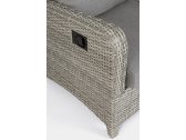 Диван плетеный с подушками Garden Relax Kent алюминий, искусственный ротанг, олефин серый Фото 13