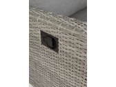 Диван плетеный с подушками Garden Relax Kent алюминий, искусственный ротанг, олефин серый Фото 12