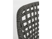 Кресло плетеное с подушкой Garden Relax Madison тик, алюминий, роуп, олефин натуральный, черный, серый Фото 8