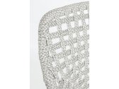 Кресло плетеное с подушкой Garden Relax Madison тик, алюминий, синтетическое волокно, олефин натуральный, белый, серый Фото 9