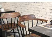 Кресло деревянное Fenny Day 750 сталь, ясень черный, коричневый Фото 10