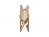 Кресло-шезлонг деревянное Giardino Di Legno Venezia тик, ткань Фото 10