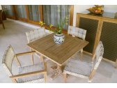 Стол деревянный обеденный Giardino Di Legno Regista Bistrot тик Фото 6