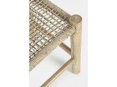 Столик плетеный для лежака Garden Relax Lampok тик, искусственный ротанг Фото 3