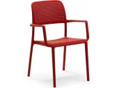Кресло пластиковое Nardi Bora стеклопластик красный Фото 1