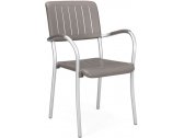 Кресло пластиковое Nardi Musa алюминий, полипропилен тортора, серый Фото 1