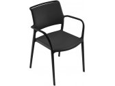 Кресло пластиковое PEDRALI Ara стеклопластик черный Фото 4
