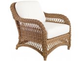 Кресло плетеное с подушками Unopiu Olimpia алюминий, искусственный ротанг, ткань Фото 3
