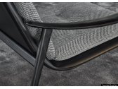 Кресло мягкое Minotti Fynn сталь, ясень, ткань Фото 9