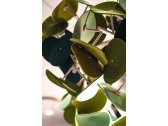 Светильник дизайнерский напольный Green Furniture Leaf Lamp Metal Tree M сталь, шведская береза, шерстяной войлок Фото 3