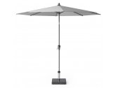 Зонт профессиональный Platinum Riva алюминий, сталь, полиэстер антрацит, светло-серый Фото 4