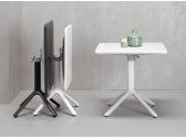 Стол пластиковый складной Scab Design Eco Folding алюминий, технополимер антрацит Фото 4