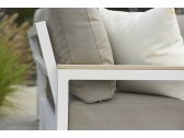 Комплект металлической мебели Life Outdoor Living Mallorca Lounge алюминий, ДПК, ткань белый, серый, хаки Фото 9