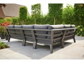 Комплект металлической мебели Life Outdoor Living Timber Lounge алюминий, керамика, ткань лава, бетон, карбон Фото 6