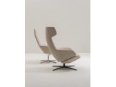 Кресло мягкое с высокой спинкой Arper Aston Club сталь, пластик, ткань Фото 5