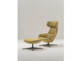 Кресло мягкое с высокой спинкой Arper Aston Club сталь, пластик, ткань Фото 7