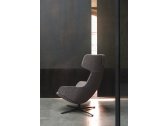 Кресло мягкое с высокой спинкой Arper Aston Club сталь, пластик, ткань Фото 8