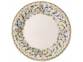 Тарелка десертная Gien Toscana фаянс белый, рисунок Фото 1