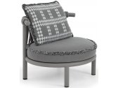 Кресло мягкое с подушкой Cassina Trampoline сталь, полипропилен, нейлон, ткань Фото 1