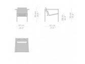 Кресло дизайнерское Cassina LC1 Outdoor сталь, ткань Фото 2