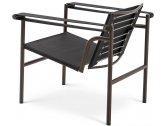 Кресло дизайнерское Cassina LC1 Outdoor сталь, ткань Фото 4