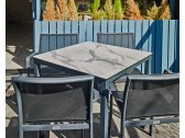 Кресло металлическое текстиленовое Ibiza Land алюминий, текстилен белый Фото 8