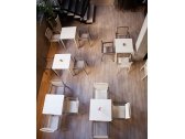 Кресло металлическое текстиленовое Ibiza Monaco алюминий, эко-дерево, текстилен антрацит Фото 9