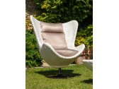 Кресло плетеное с подушками DFN Aldebaran железо, искусственный ротанг, ткань Фото 1