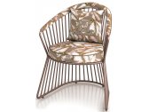 Кресло металлическое с подушками DFN Yucca металл, ткань Фото 1
