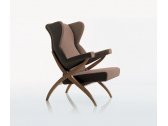 Кресло с обивкой Arflex Fiorenza ель, ясень, ткань Фото 8