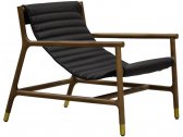 Лаунж-кресло деревянное мягкое Morelato Joyce ясень, ткань Фото 1
