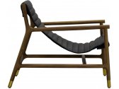 Лаунж-кресло деревянное мягкое Morelato Joyce ясень, ткань Фото 2