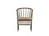 Кресло деревянное мягкое Morelato Jenny ясень, ткань Фото 5