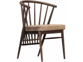 Кресло деревянное мягкое Morelato Jenny ясень, ткань Фото 1