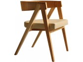 Кресло деревянное мягкое Morelato Cooper ясень, ткань Фото 1