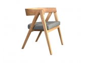 Кресло деревянное мягкое Morelato Cooper ясень, ткань Фото 11