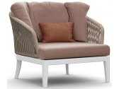 Кресло плетеное с подушками Atmosphera Dream 2.0 алюминий, канат, ткань Фото 1
