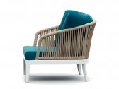 Кресло плетеное с подушками Atmosphera Dream 2.0 алюминий, роуп, ткань Фото 9