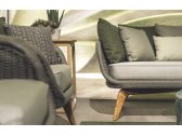 Кресло плетеное с подушкой Atmosphera Ludo тик, тефлоновый акрил, ткань Фото 8
