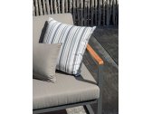 Кресло металлическое с подушками Atmosphera Qubik  алюминий, тик, ткань Фото 3