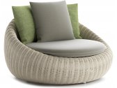 Кресло плетеное с подушками Atmosphera Twiga алюминий, искусственный ротанг, ткань Фото 1