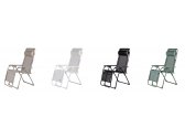 Кресло-шезлонг металлическое складное Fiam Movida алюминий, веревка ПВХ, текстилен Фото 13