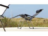 Кресло-шезлонг металлическое складное Fiam Movida алюминий, веревка ПВХ, текстилен Фото 6