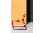 Стул лаунж металлический плетеный Fiam Lido Spaghetti Lounge алюминий, веревка ПВХ Фото 13
