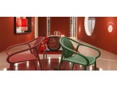 Кресло пластиковое PEDRALI Remind стеклопластик красный Фото 9