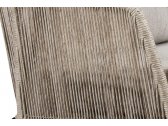 Диван плетеный с подушкой BraFab Midway алюминий, искусственный ротанг, олефин бежевый Фото 2