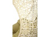 Кресло подвеcное Ecodesign Lite сталь, искусственный ротанг белый Фото 4