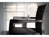 Кресло пластиковое плетеное JOYGARDEN Montana полипропилен темно-серый Фото 11