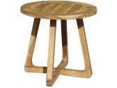Стол деревянный кофейный JOYGARDEN Round массив акации натуральный Фото 1
